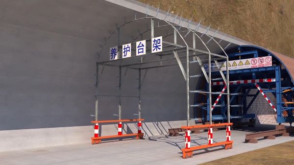 和林格尔县隧道施工动画制作公司 - 隧道施工工艺和施工方法 - 隧道施工汇报动画视频 - bim 工程施工动画